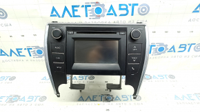 Дисплей радіо дисковод програвач Toyota Camry v55 15-17 usa облазить хром, потертість