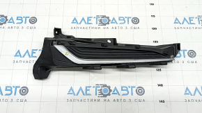 Заглушка ПТФ права Lexus RX350 RX450h 20-22 структура з хромом, пісок