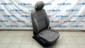 Пасажирське сидіння Hyundai Elantra AD 19-20 без airbag, механічне, тканина сіра, під хімчистку