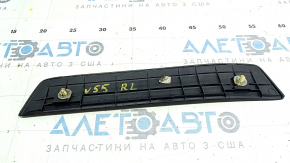 Накладка порога задняя левая внешняя Toyota Camry v55 15-15 usa черная, тип 2, царапины