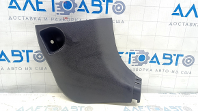 Накладка передньої стійки нижня права Lexus RX350 RX450h 16-22 чорна, подряпини