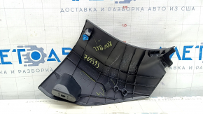 Накладка передней стойки нижняя левая Lexus RX350 RX450h 16-22 черная, царапины