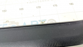 Накладка порога внешняя передняя левая Lexus RX350 RX450h 16-22 черная, царапины