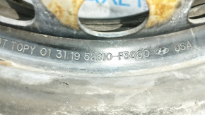 Диск железный R15x6J Hyundai Elantra AD 17-20 ржавый, под прокат