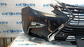 Бампер передний в сборе Lexus ES300h ES350 16-18 рест 14 позиций