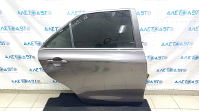Двері в зборі задня права Toyota Camry v55 15-17 usa, графіт 1H1, тички