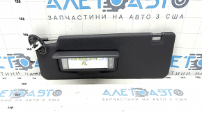 Козирок лівий Toyota Sienna 21-26 темно-сірий, з підсвічуванням, без гачка