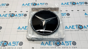 Емблема решітки радиатора grill Mercedes W167 GLE 350 450 20-26 під радар з підігрівом