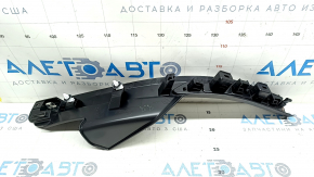 Накладка порога ззаду права BMW X5 G05 19-26 чорна з хром вставкою BMW, з підсвічуванням, подряпини