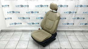 Водійське сидіння Toyota Sienna 23-26 без Airbag, електричне, підігрів, бежева шкіра, XLE, XSE, іржаве знизу, під хімчистку