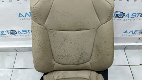 Водійське сидіння Toyota Sienna 23-26 без Airbag, електричне, підігрів, бежева шкіра, XLE, XSE, іржаве знизу, під хімчистку