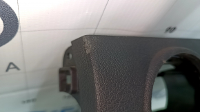 Накладка колени водителя левая VW Tiguan 09-18 с бардачком, черная, царапины