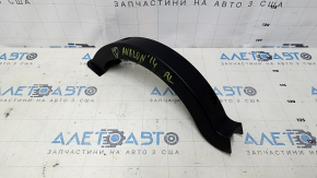 Накладка петлі багажника ліва Toyota Avalon 13-18 чорна, подряпини