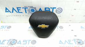 Подушка безпеки airbag в кермо водійська Chevrolet Volt 16- чорна, подряпини, іржавий піропатрон