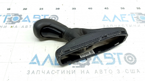 Ручка КПП Chevrolet Volt 16- кожа, черная, с чехлом, потертости, тычки