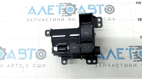 Блок кнопок центральної консолі Toyota Sienna 21-26 чорний глянець