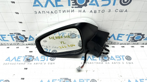 Зеркало боковое левое в сборе Toyota Sienna 21-26 подогрев, BSM, 6 пинов, белое
