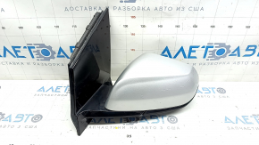 Дзеркало бічне ліве в зборі Chevrolet Volt 16-6 пінів, BSM, підігрів, срібло