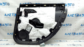Дверь задняя левая Chevrolet Volt 2016-2019, внешний вид с черной обшивкой.