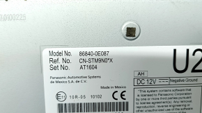 GPS Navigation Control Module Toyota Sienna 21-26