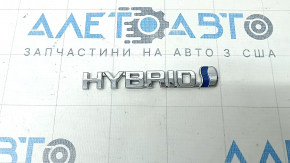 Емблема напис HYBRID двері багажника Toyota Sienna 21-26