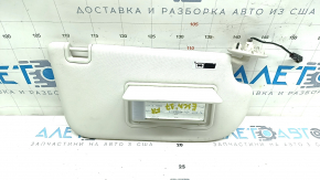 Козырек правый Ford Escape MK3 13-19 серый, с подсветкой, без крючка, с заглушкой