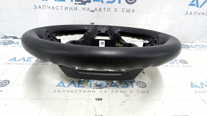 Руль голый Ford Edge 15-18 резина черная, царапины, тычка