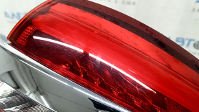 Фонарь внешний крыло правый Ford Fusion mk5 17-20 с хром молдингом, потерт
