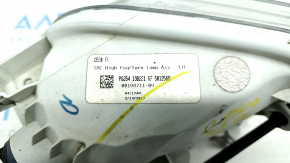Поворотник левый Ford Escape MK3 17-19 рест, белый с птф, песок, царапины