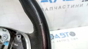 Руль голый Infiniti JX35 QX60 13-16 дорест, кожа, черный, царапины, вмятины, потертость
