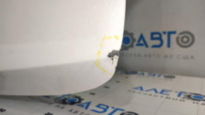Дверь багажника голая со стеклом Mazda CX-5 17-24 электро, белый 25D, тычки, замят угол