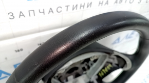 Руль голый Infiniti JX35 QX60 13-16 дорест, кожа, черный, царапины, потертости