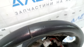 Руль голый Infiniti JX35 QX60 13-16 дорест, кожа, черный с подогревом, царапины, тычки, потертости, без накладок