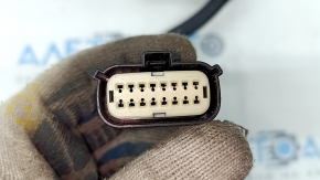Зеркало боковое правое в сборе Ford Fusion mk5 13-17 11 пинов, поворотник, подогрев, подсветка, белое, царапины