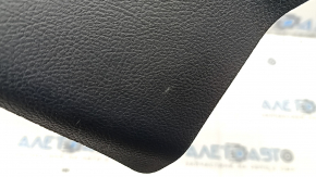 Накладка задней стойки нижняя левая Ford Fusion mk5 17-20 черная, царапины
