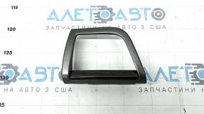 Накладка торпеды левая Ford Fusion mk5 17-20 серая, вставка под дерево, трещина в креплении