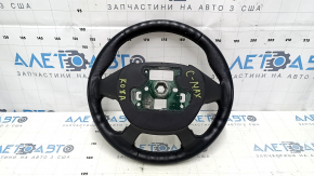 Руль голый Ford C-max MK2 13-18 кожа черный, тычки, царапины, потертость