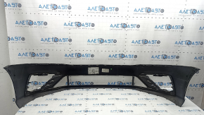 Бампер передний голый VW Passat b8 16-19 USA R-Line, без креплений, черный, царапины