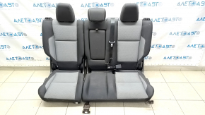 Задний ряд сидений 2 ряд Ford Escape MK3 17-19 ткань черно-серое, под химчистку
