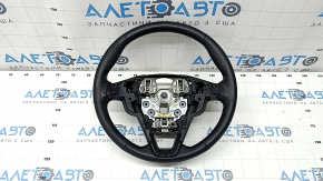 Кермо голе Ford Fusion mk5 17-20 шкіра чорна, потерт, вм'ятина