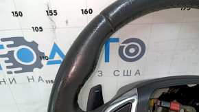 Руль Chevrolet Camaro 16-24 кожа черный, царапины, потертости