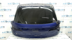 Двері багажника голі зі склом Audi Q5 80A 18-20 синій LX5H, тонування