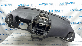 Торпедо передня панель AIRBAG Ford Escape MK3 17-19 рест, під великий монітор, чорна