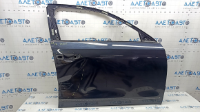 Дверь голая передняя правая VW Passat b8 16-19 USA, черный LC9X, замята