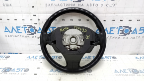 Руль голый Acura ILX 13-22 кожа, черный, с накладками, затерт, царапины