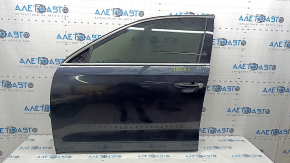 Дверь в сборе передняя левая VW Passat b8 16-19 USA, черный LC9X, царапины, отсутствует заглушка ручки