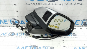 Дзеркало бічне праве у зборі Audi Q5 80A 18-24 15+4 пінів, поворотник, автозатемніння, підігрів, BSM, камера, алюміній, пісок, оплавлено