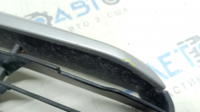 Нижняя решетка переднего бампера правая BMW X1 F48 16-22 X-line открытая под парктроник, песок, тычки