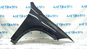 Крило переднє праве BMW X1 F48 16-22 чорний 668