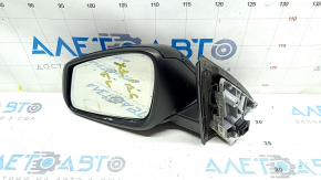Дзеркало бічне ліве у зборі BMW X1 F48 16-22 чорне, 5 пінів, поворотник, автозатемнення